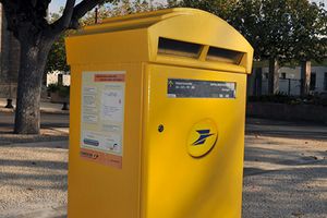 Liste des boîtes aux lettres de rue - France métropolitaine et DOM avec heure limite de dépôt